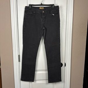 Bitten Sarah Jessica Parker Black Straight Leg Jeans Size 10R